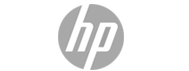 hp logo grey
